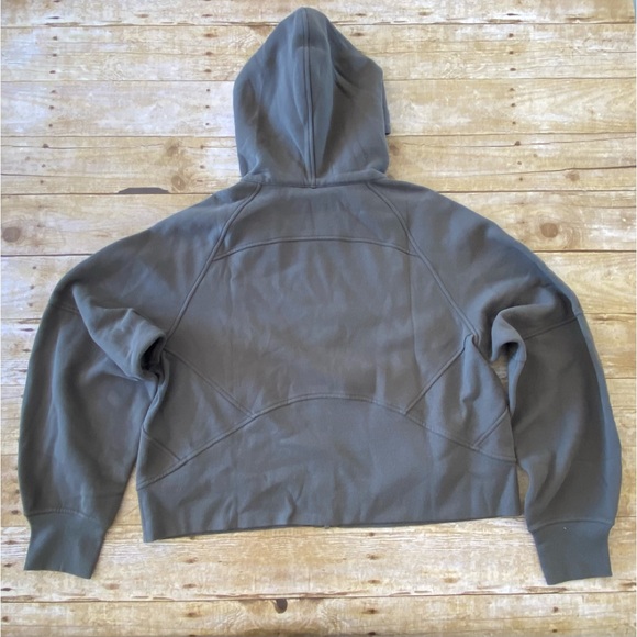 NWT Lululemon Scuba Oversized Full Zip Hoodie carbon dust - Picture 2 of 6